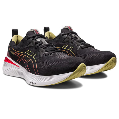 ASICS GEL-CUMULUS 25 (M) - BLACK/ELECTRIC RED RUNNING SHOES - InstaSport