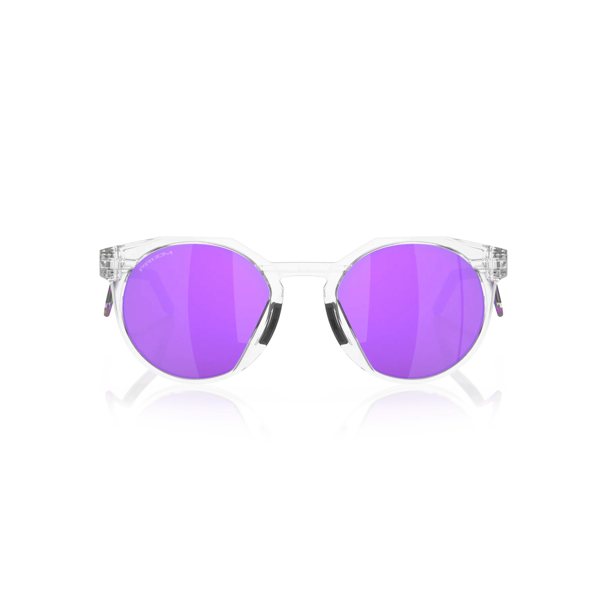 Oakley HSTN Metal Matte Clear Prizm Violet Sunglass - InstaSport