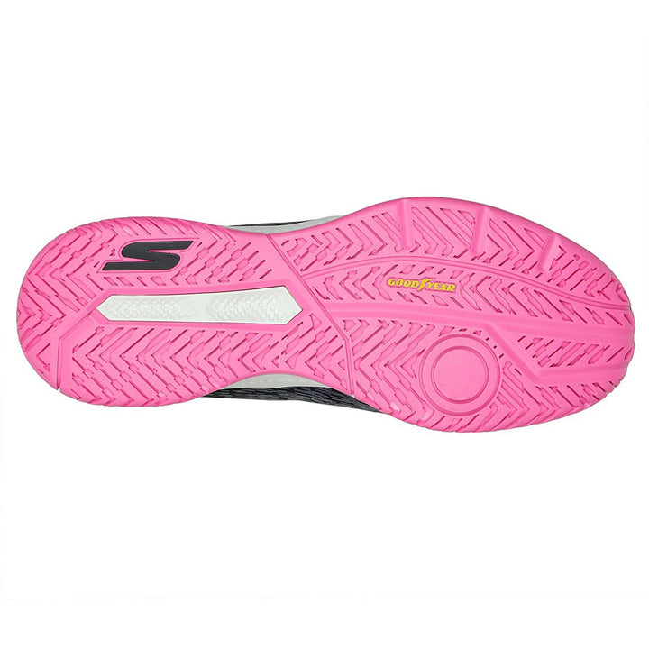 Skechers Viper Court- Pickleball Shoes (Black/ Pink) - InstaSport