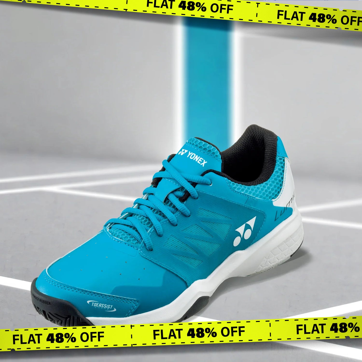 Yonex Lumio 3 Tennis Shoes - Turquoise - DOD - InstaSport