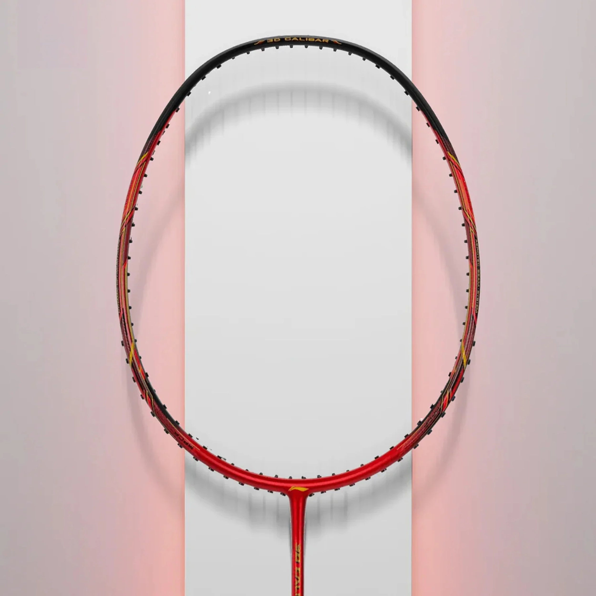 Li-Ning 3D CALIBAR X Boost (Red/Black) Badminton Racket - InstaSport