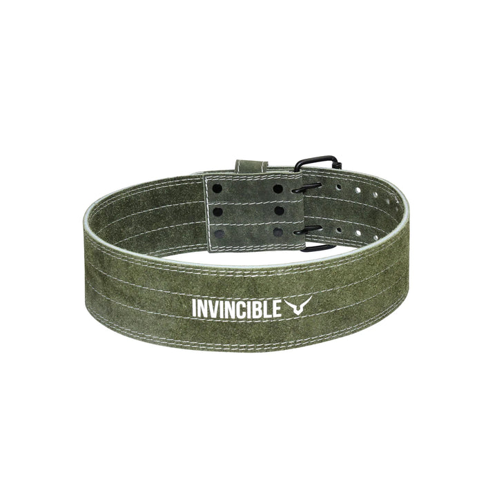 Invincible Heavy Duty Leather Weight Lifting Gym Belt for Heavy Workout for Men & Women 4