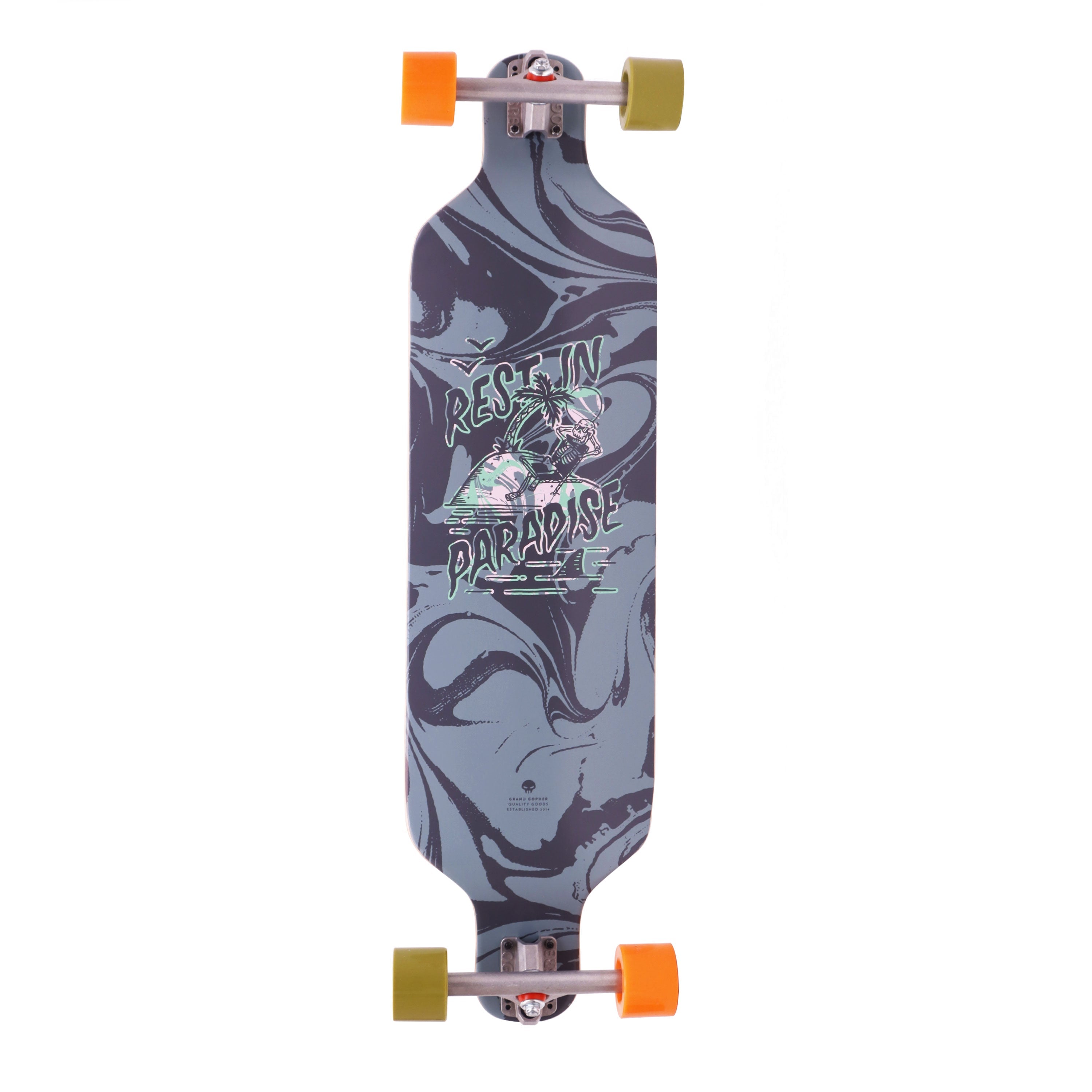 Grand Gopher Longboard RIP 38"- TOP MOUNT - InstaSport