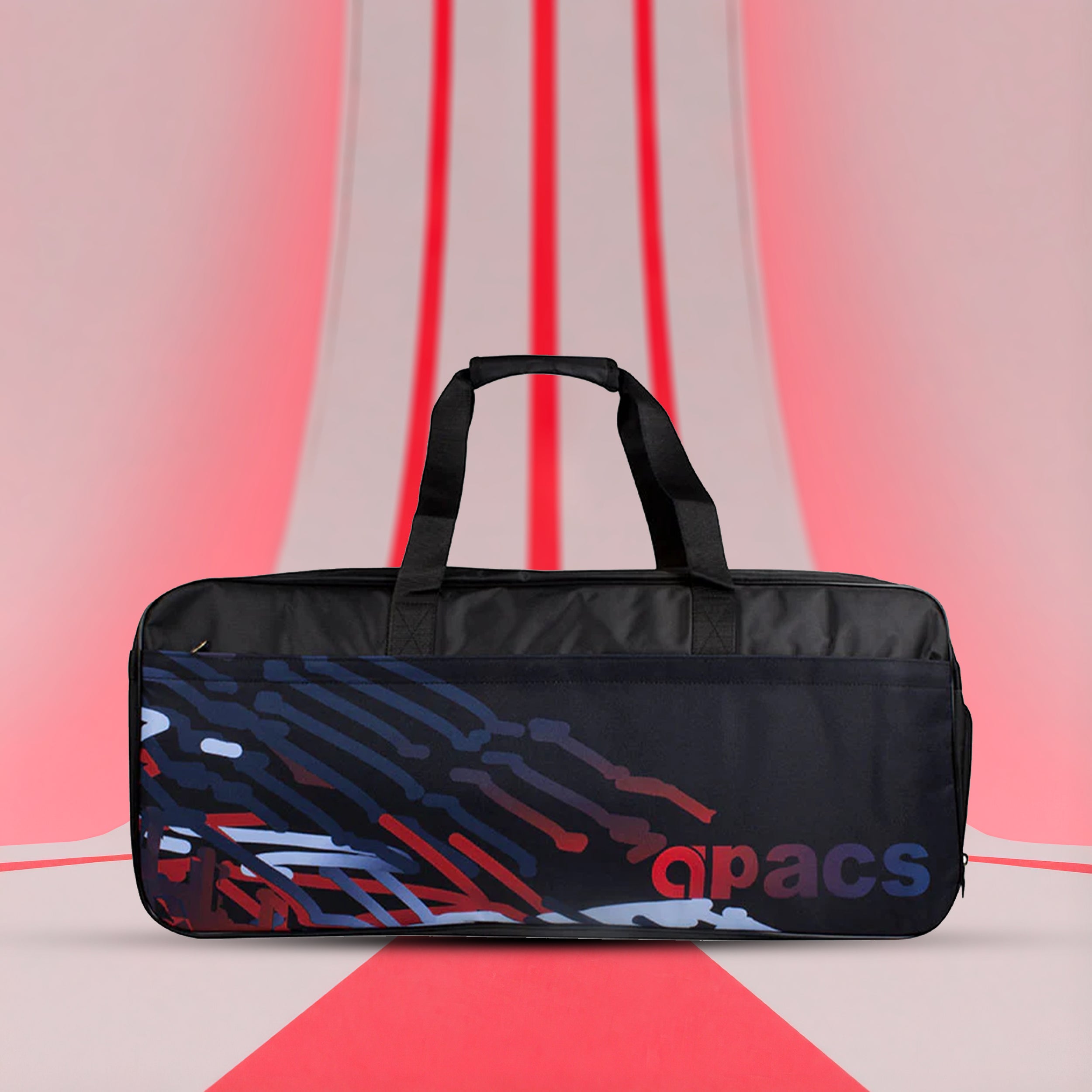 Apacs Double Compartment (REC-D818) Badminton Kitbag - InstaSport