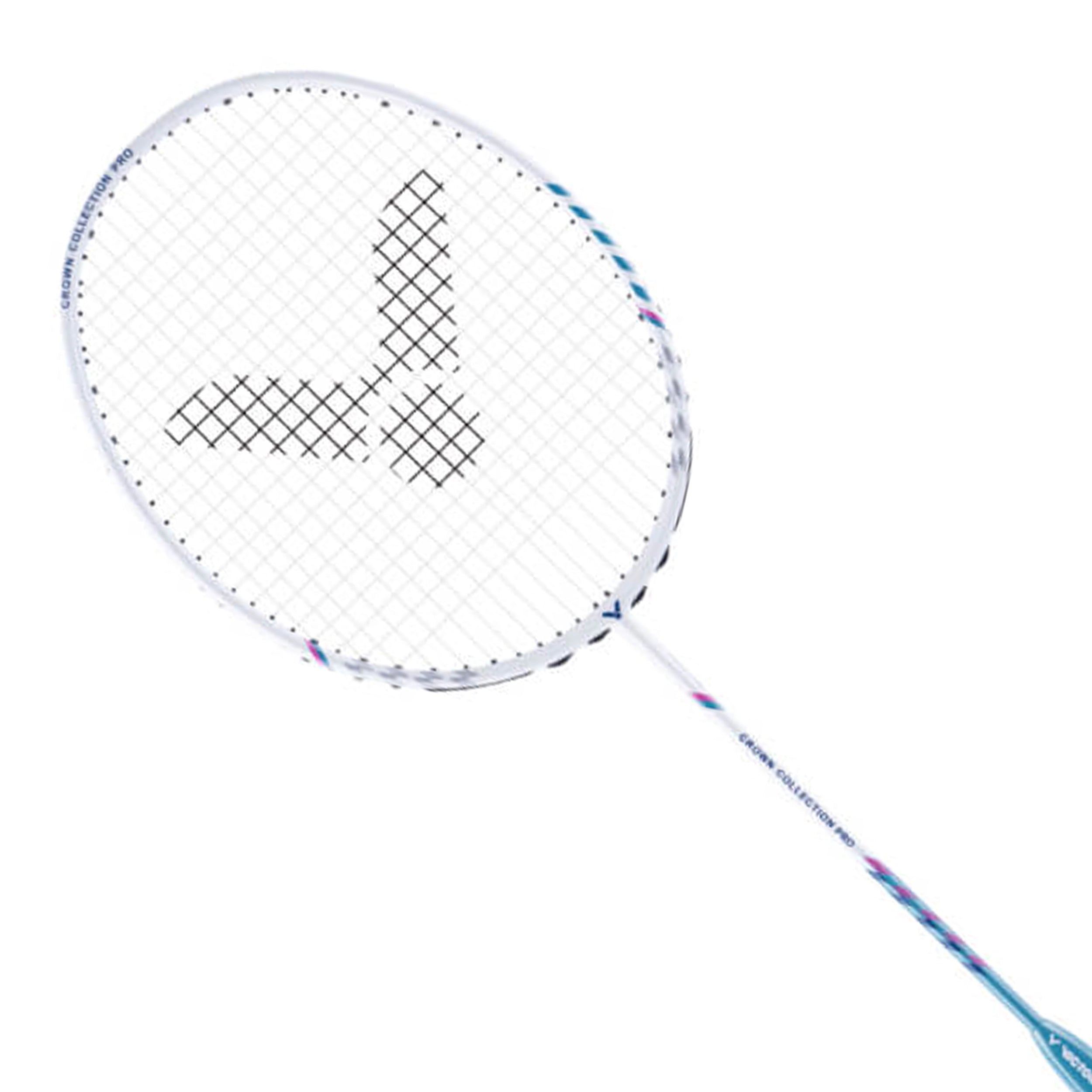 Victor Crown Collection Pro GB Badminton Racket- Bright White