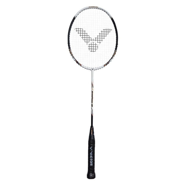 Victor Arrow Power 90 Strung Badminton Racket (Black)