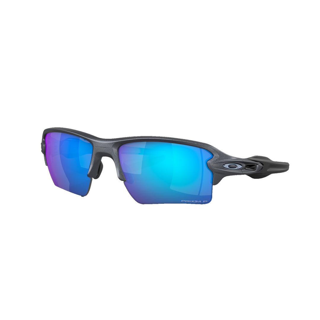 Oakley Flak 2.0 X Blue Steel Prizm Sapphire Polarized Sunglass