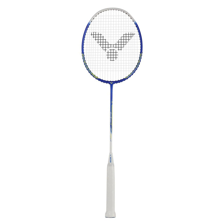 Victor Aura Speed 9 Strung Badminton Racket - 4U - Blue