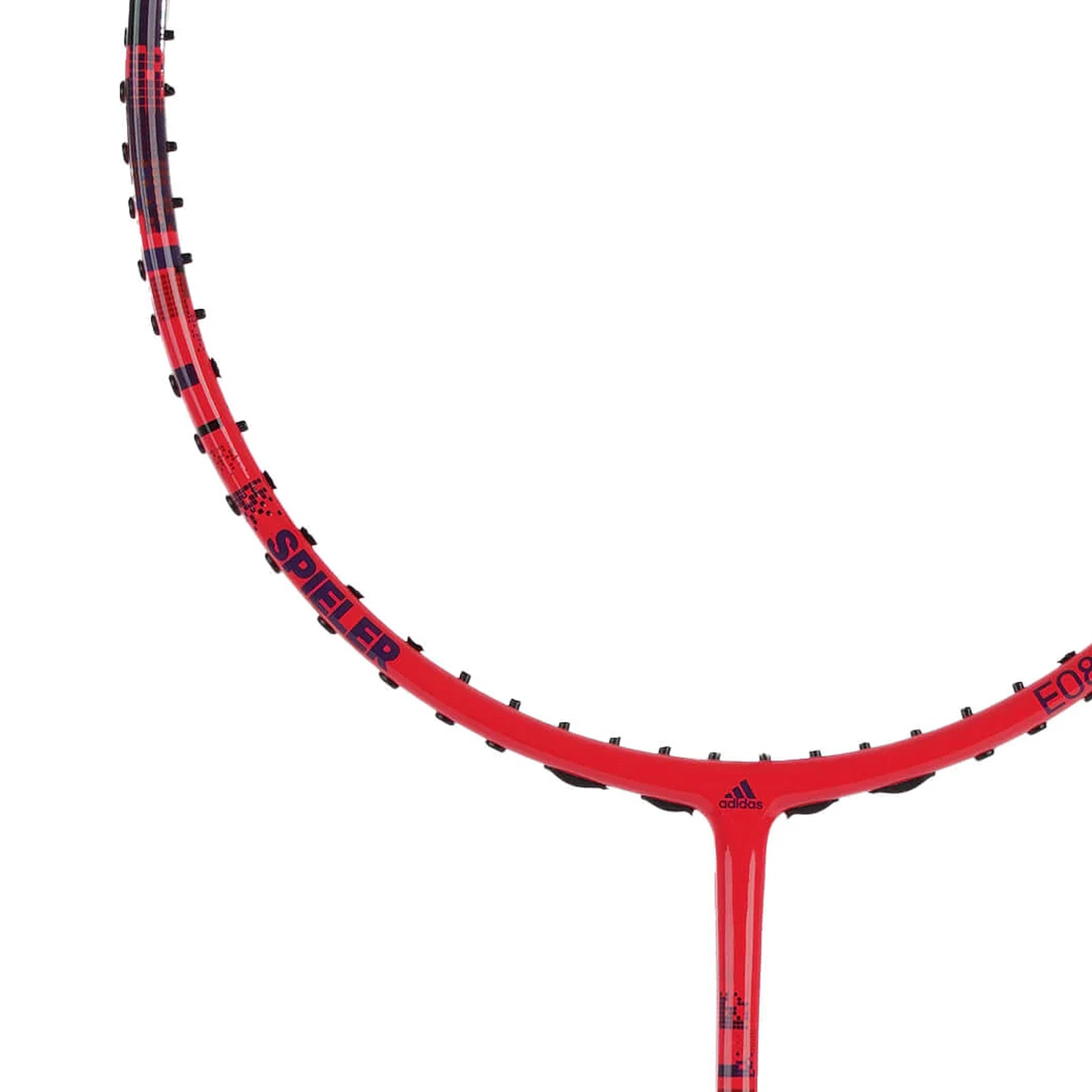 Adidas Spieler E08.1 Schock Strung Badminton Racket - Red