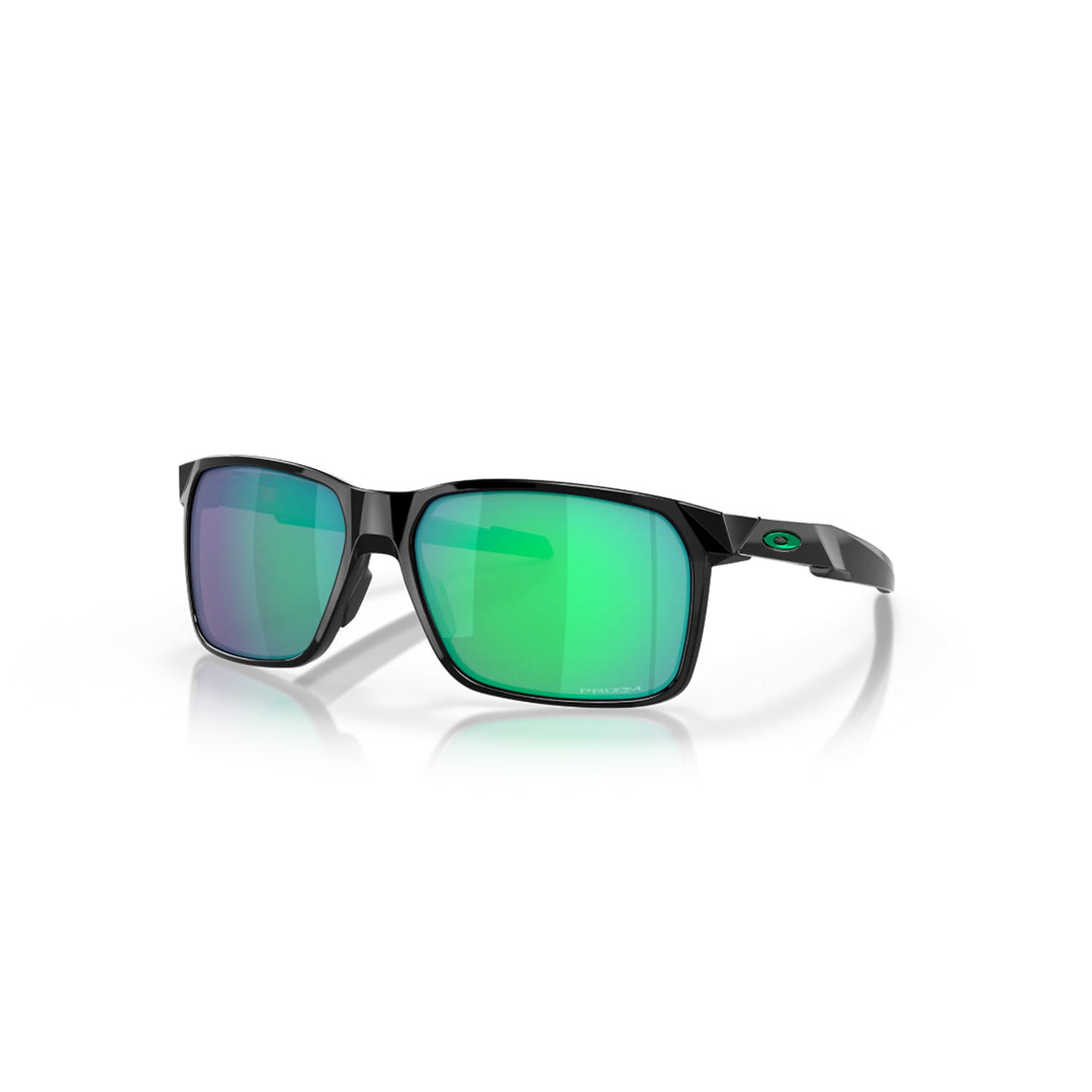 Oakley Portal X  Polished Black Prizm Jade Sunglass