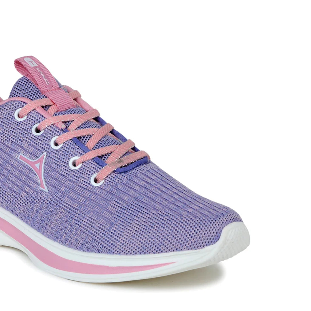 ABROS Women's Freesia Sports Shoes/Running Shoes - Baby Pink/Lavend