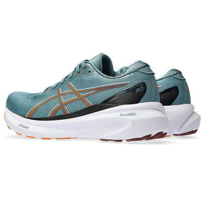 ASICS GEL-KAYANO 30 (M) - (FOGGY TEAL/BRIGHT ORANGE) RUNNING SHOES - InstaSport