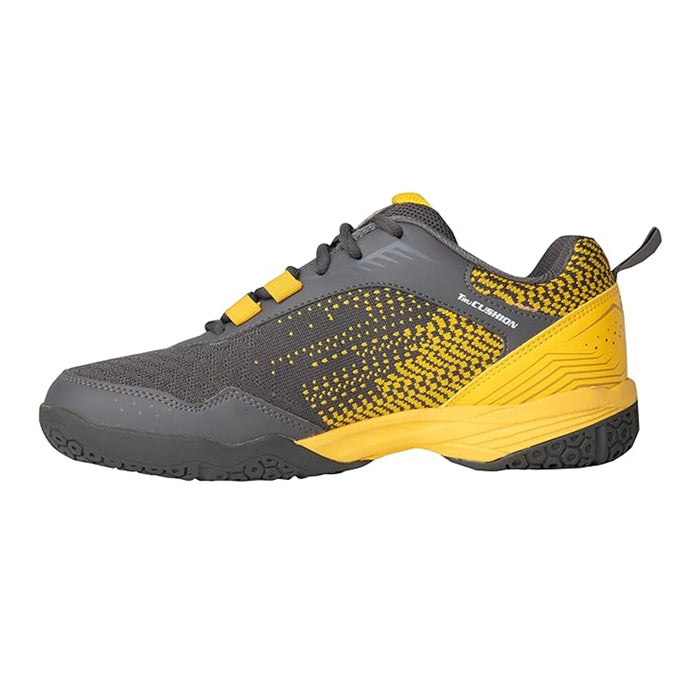 Yonex Velo 100 i Badminton Shoes Steel Grey Honey Mustard - InstaSport