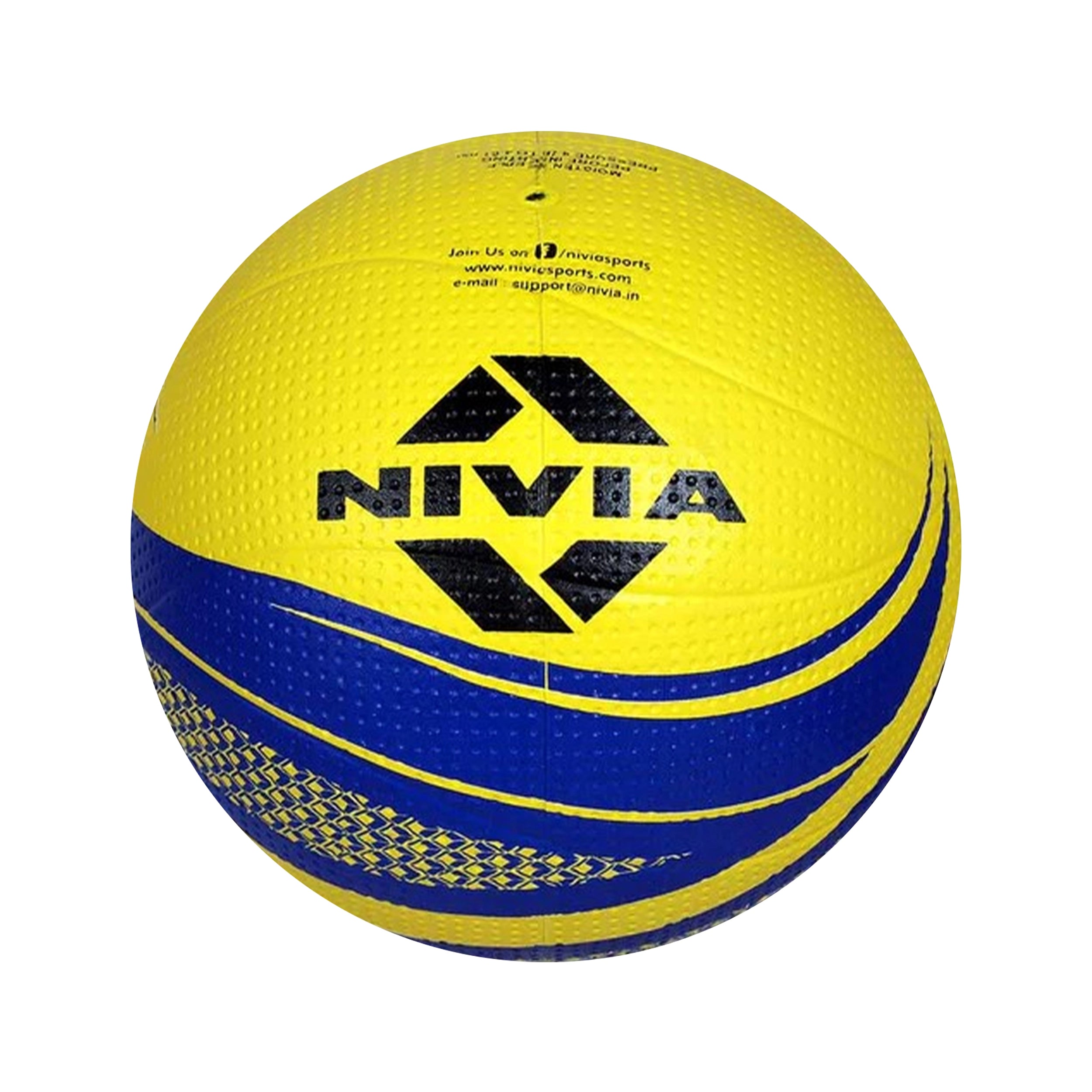 Nivia Craters Volleyball (Blue/ Yellow) - InstaSport