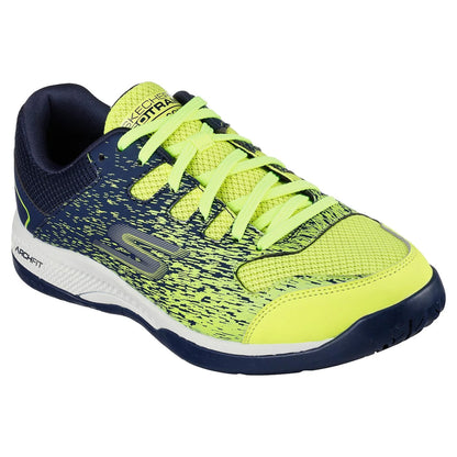 Skechers Viper Court- Pickleball Shoes (Yellow/ Navy) - InstaSport