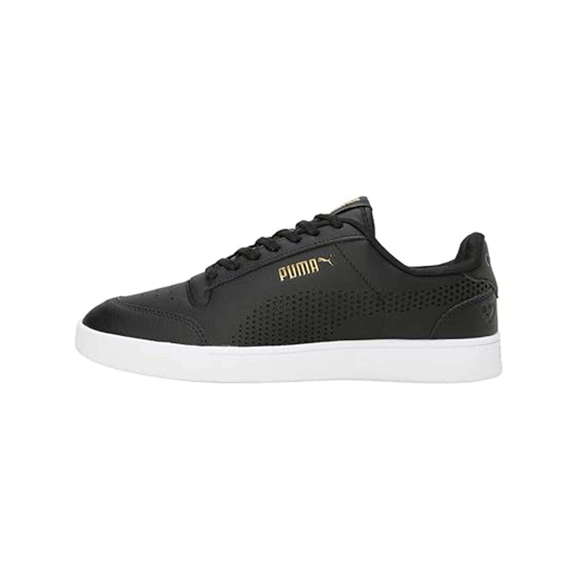 Puma Shuffle One8 Better V4 Men's Sneaker (Black-White-Team Gold) 40163402