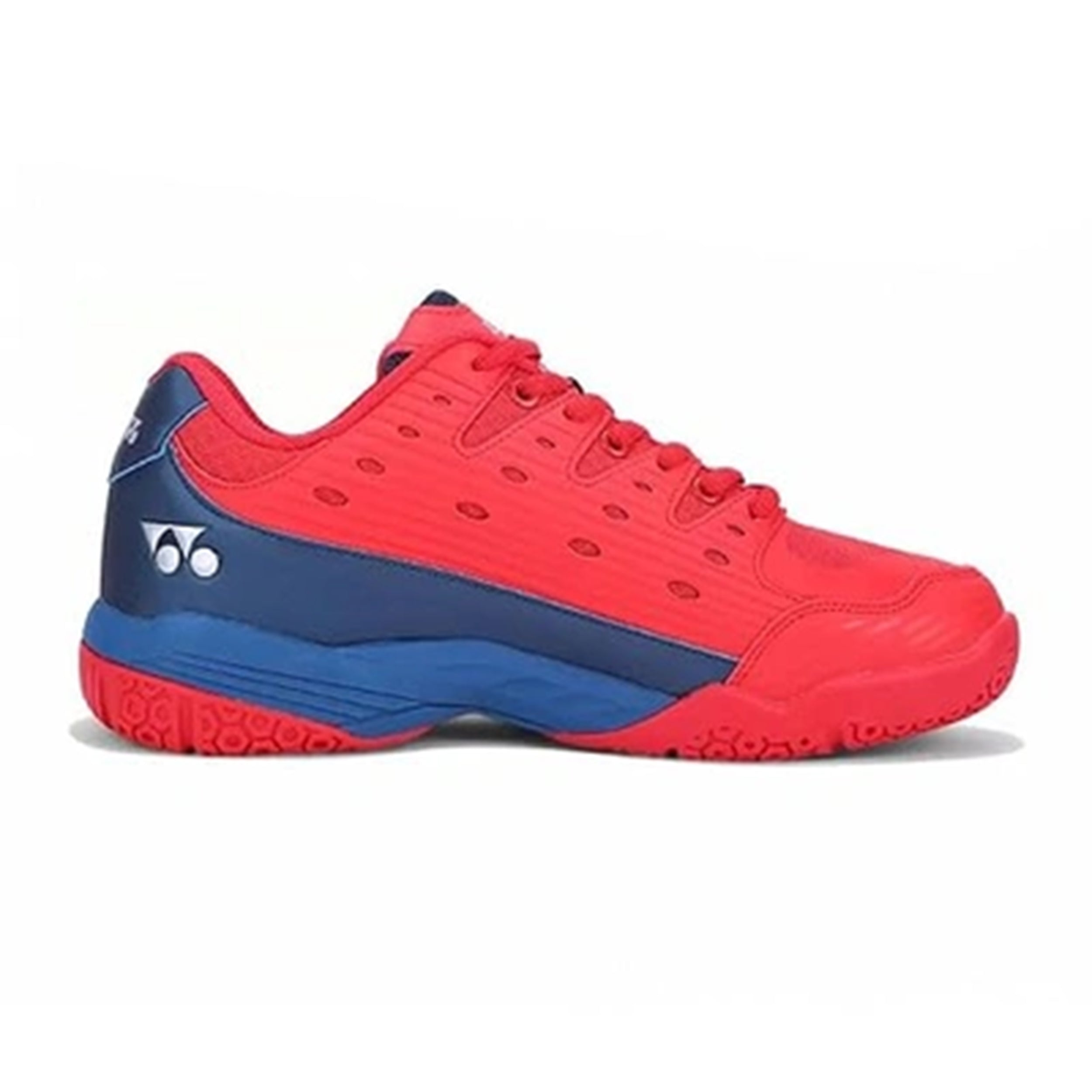 Yonex Tour Skill 2 Badminton Shoes - Poppy Red Cobalt - InstaSport