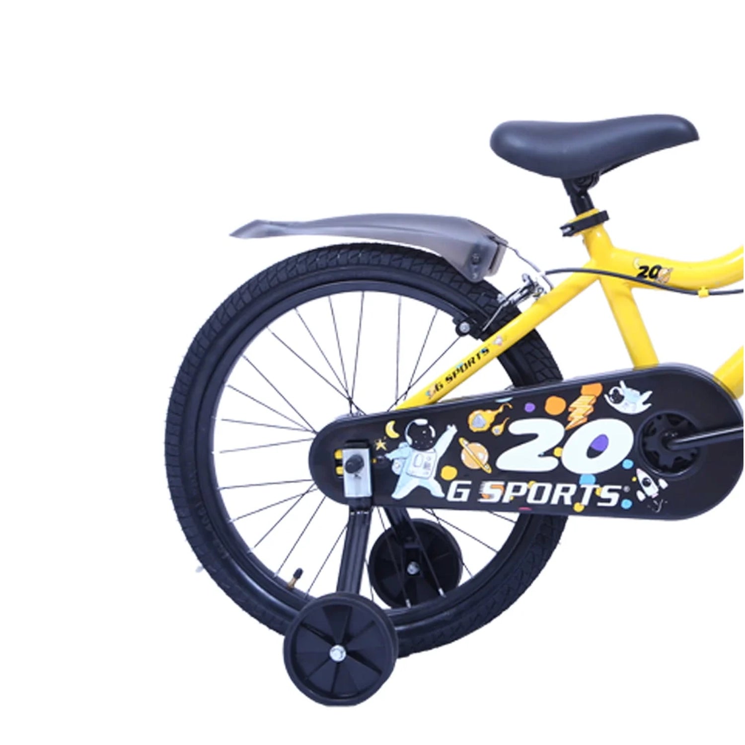 G-Sports Space Toy 20 Kids Unisex Bicycle - Yellow