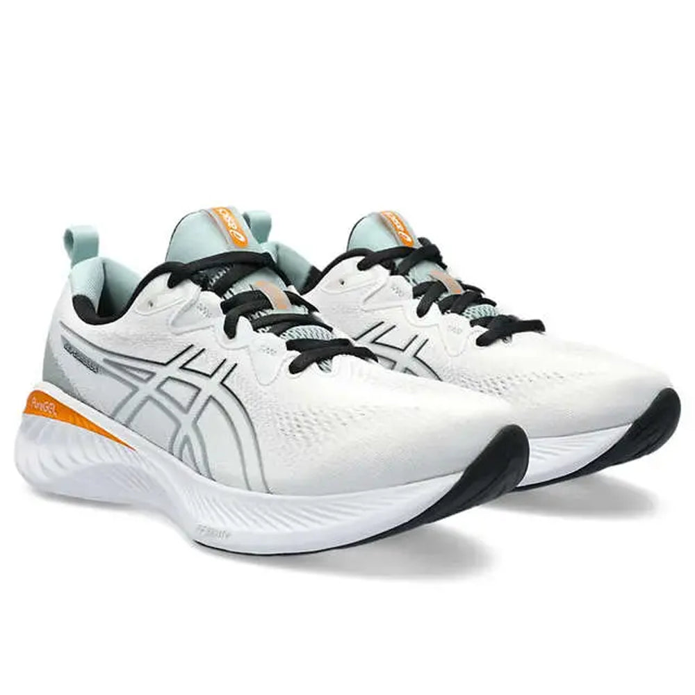 ASICS GEL-CUMULUS 25 (M) - WHITE/BLACK RUNNING SHOES