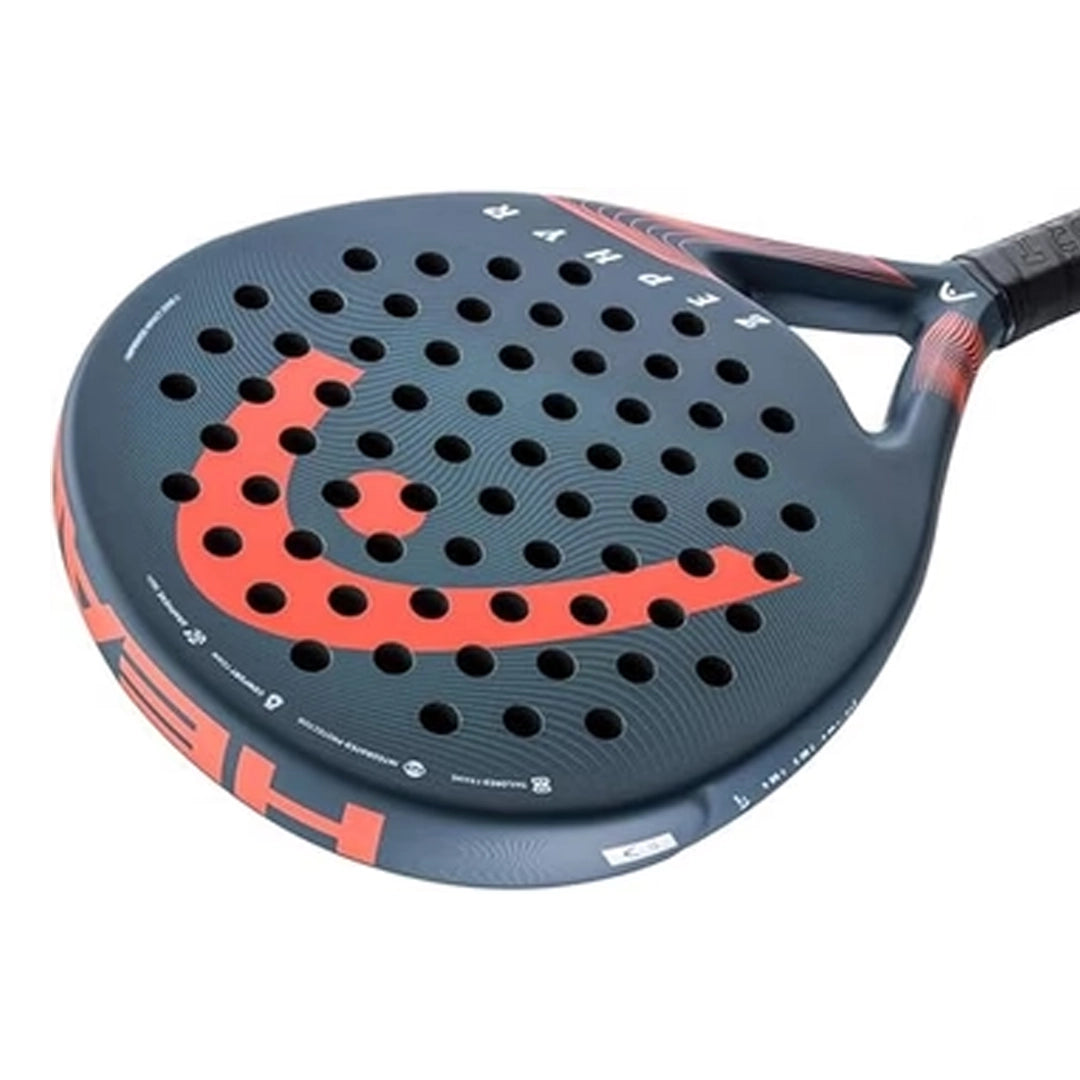 Head Zephyr 2023 Padel Racquet- Light Grey