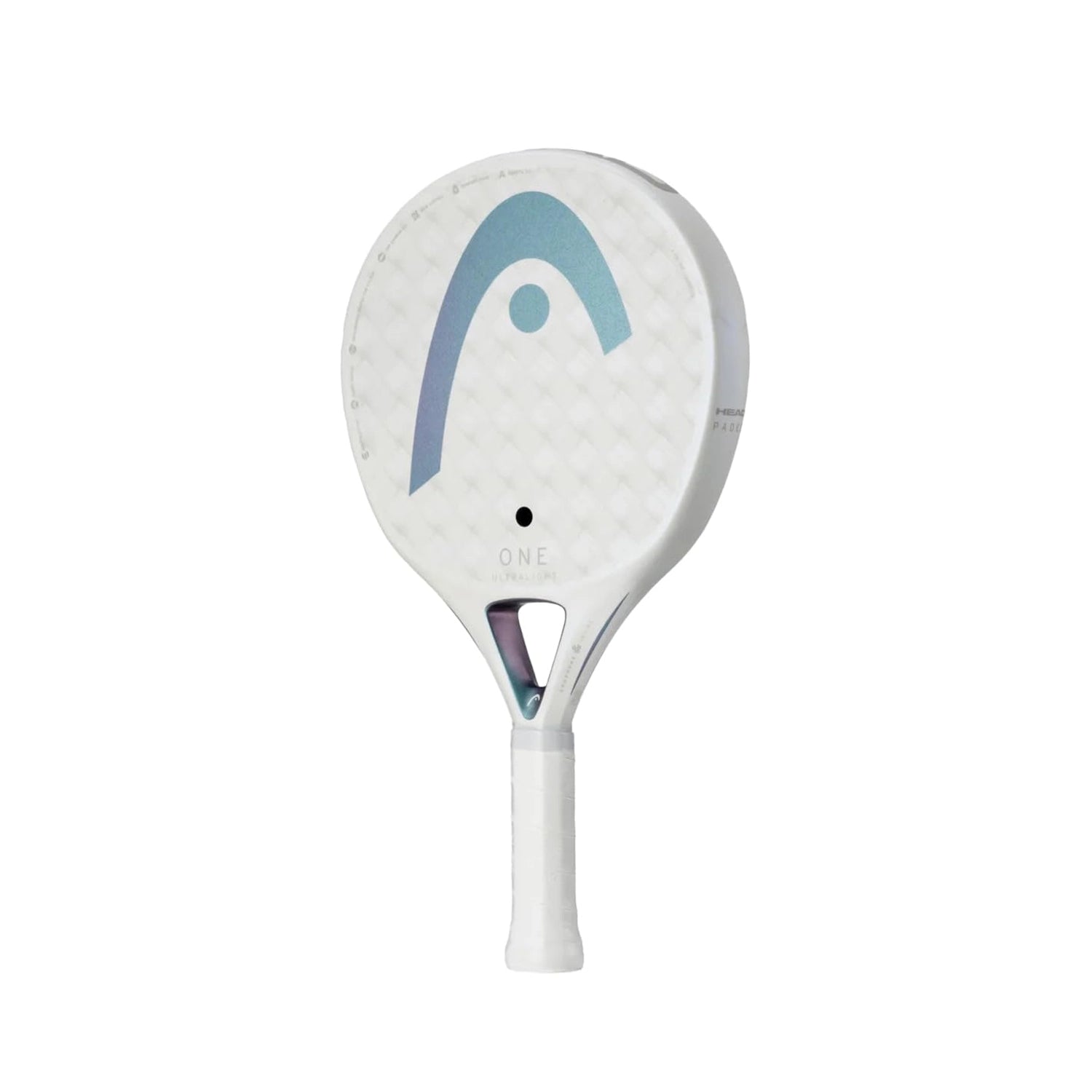 Head One Ultralight Padel Racquet - White