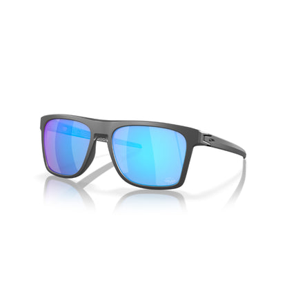Oakley Leffingwell Matte Dark Grey Prizm Sapphire Sunglass - InstaSport