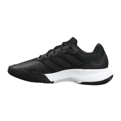 Adidas Game Court 2 Men's Tennis Shoes - Core Black/Grey Four