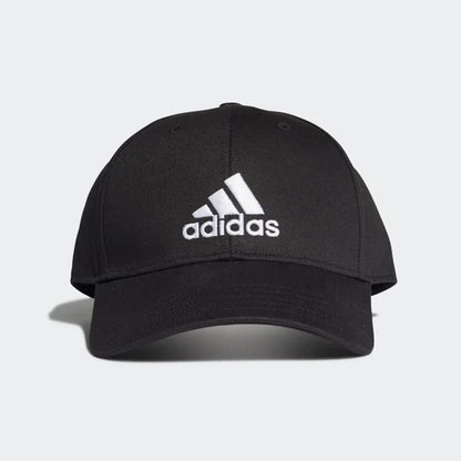 Adidas Cotton Running Cap - Black/Black/White