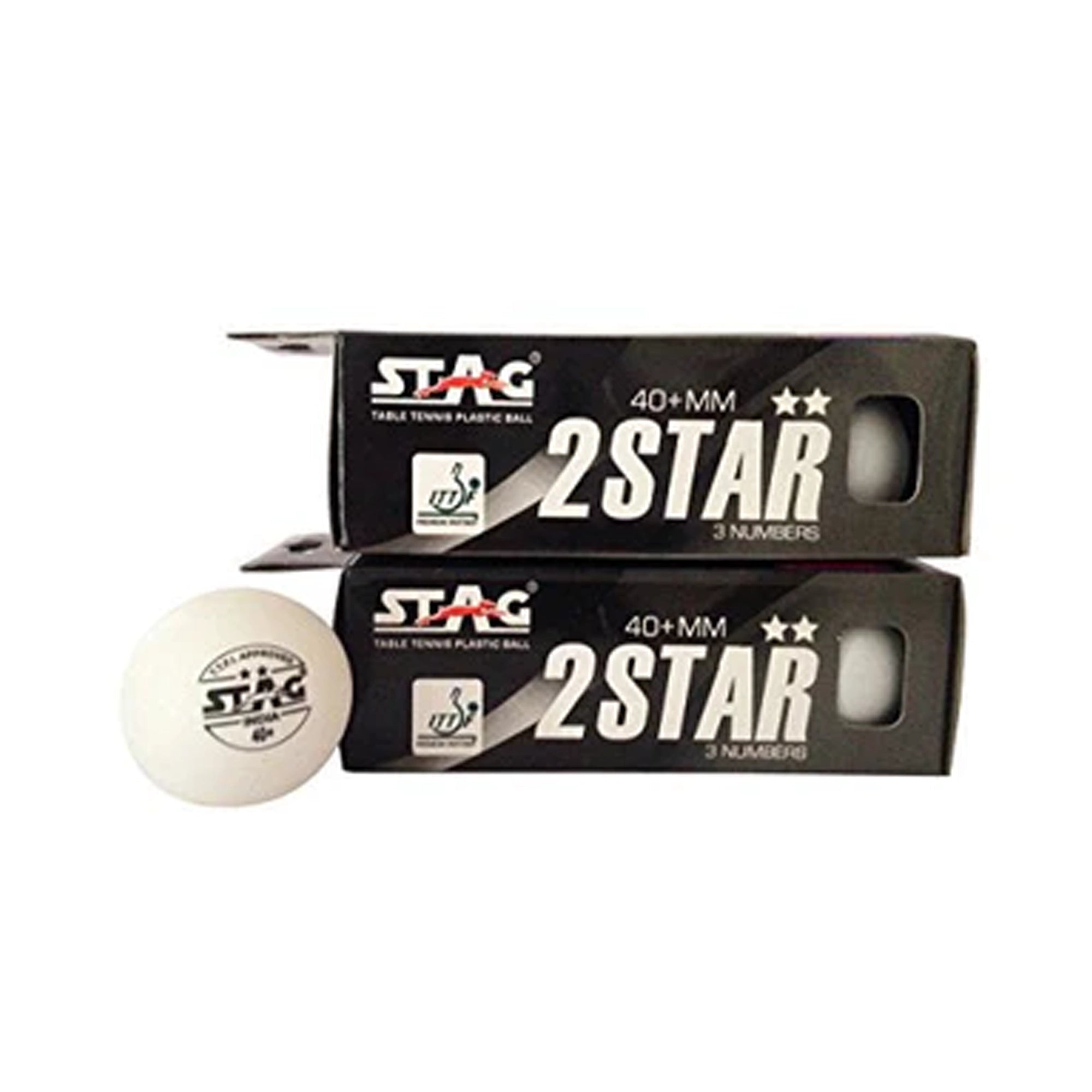 Stag 2 Star 40+ Plastic Table Tennis Ball