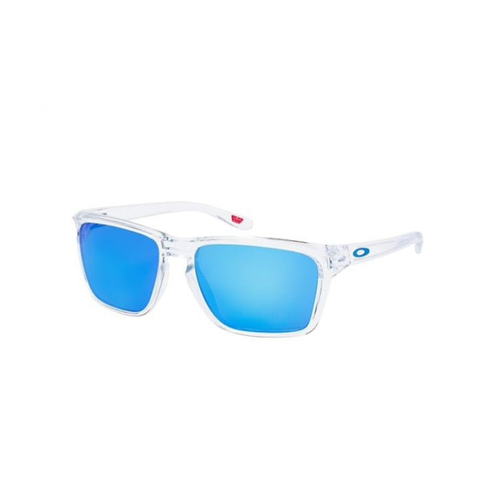 Oakley Sylas Polished Clear Prizm Sapphire Sunglass