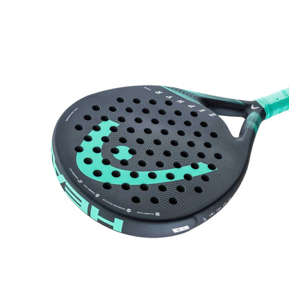 Head Zephyr Pro 2023 Padel Racquet- Black/Teal