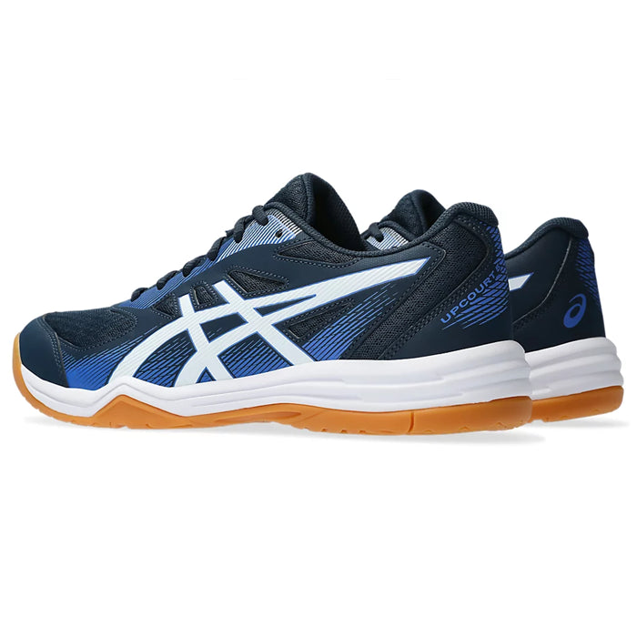 Asics Upcourt 5 (French Blue/ White) Badminton Shoes