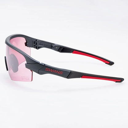Swans Strix DA-4417 Sport Sunglasses - Silver/Ultra RosePink/Metalica Black