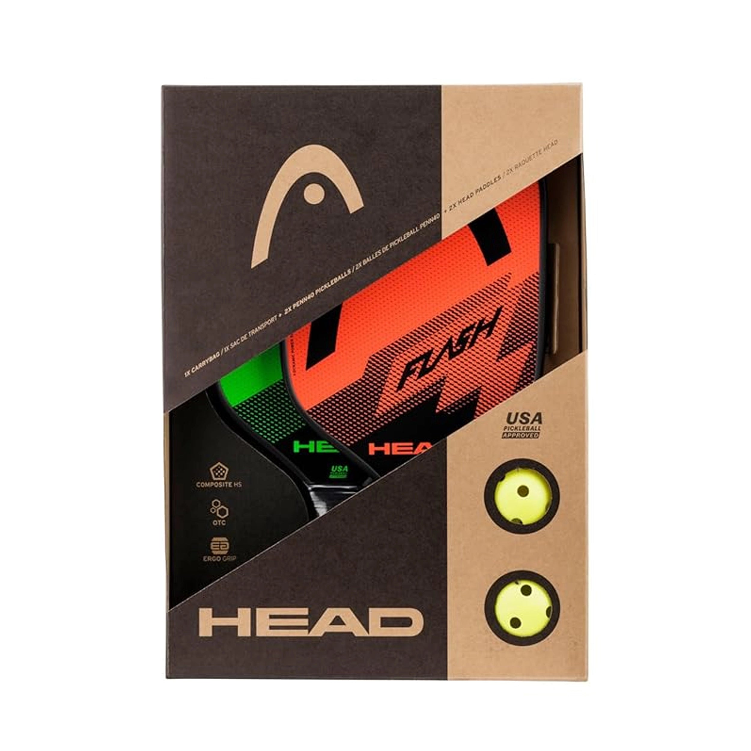 Head Pack Flash Pickleball Paddle (Set)