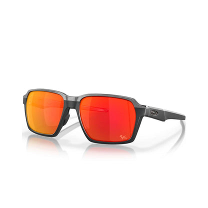 Oakley Parlay Matte Carbon Prizm Ruby Sunglass - InstaSport