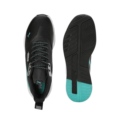 Puma MAPF1 Zenon Speed Unisex Sports Shoes (Black/Sheen Green) - 30823701