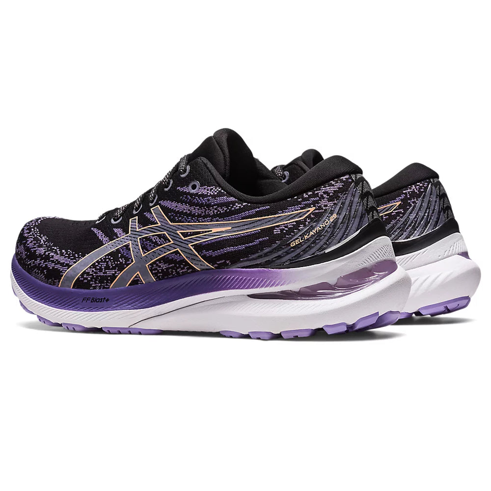 ASICS GEL KAYANO 29 (W) - (BLACK/ SUMMER DUNE) RUNNING SHOES