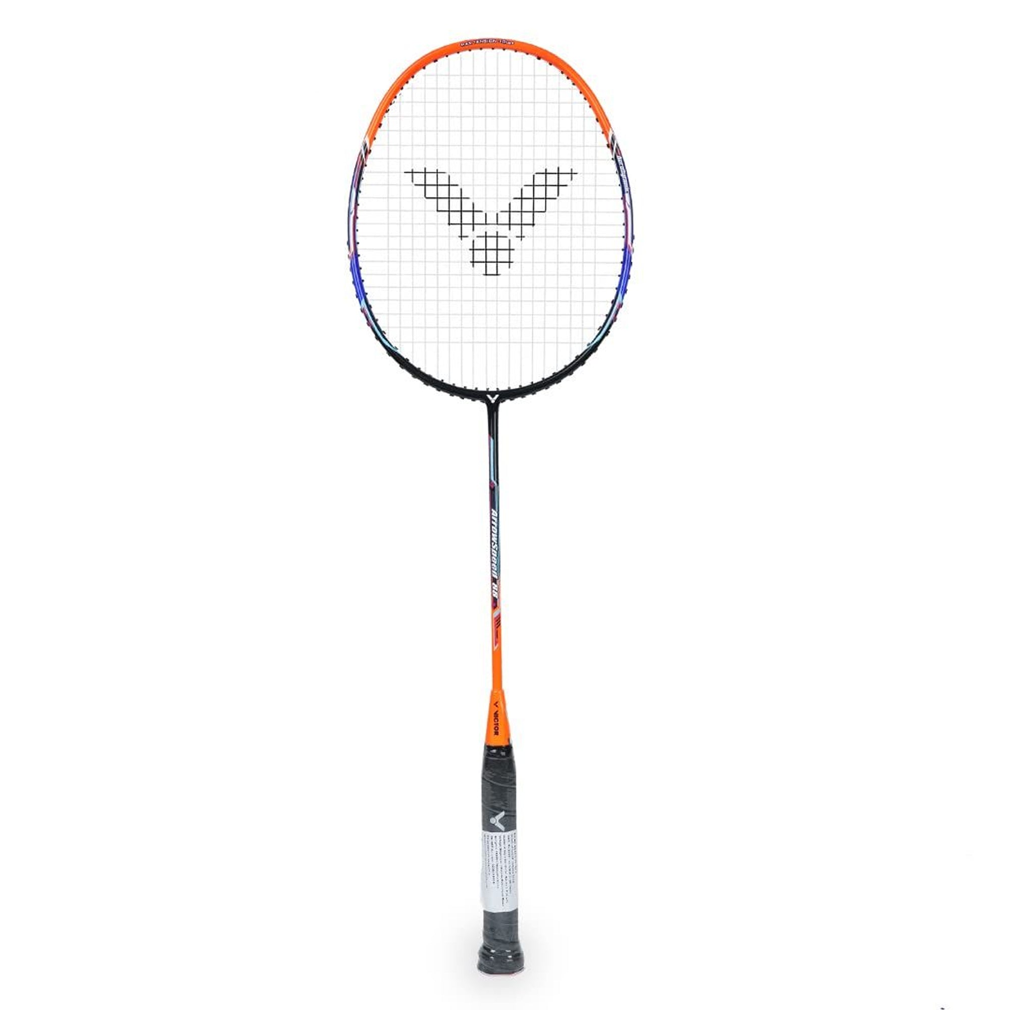 Victor Arrow Speed 88 Strung Badminton Racket (Orange)