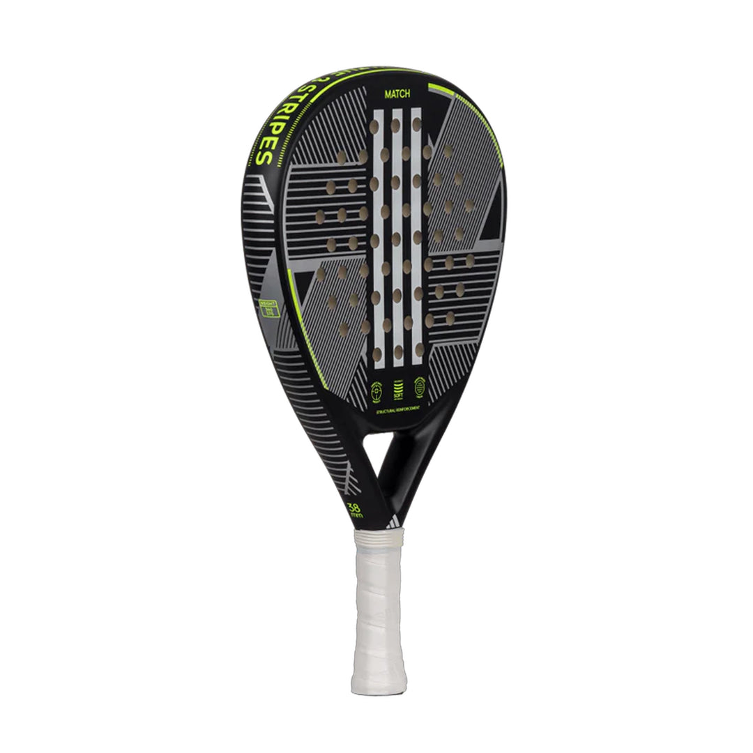 Adidas Match 3.3 Padel Racquet - Black/ Lime