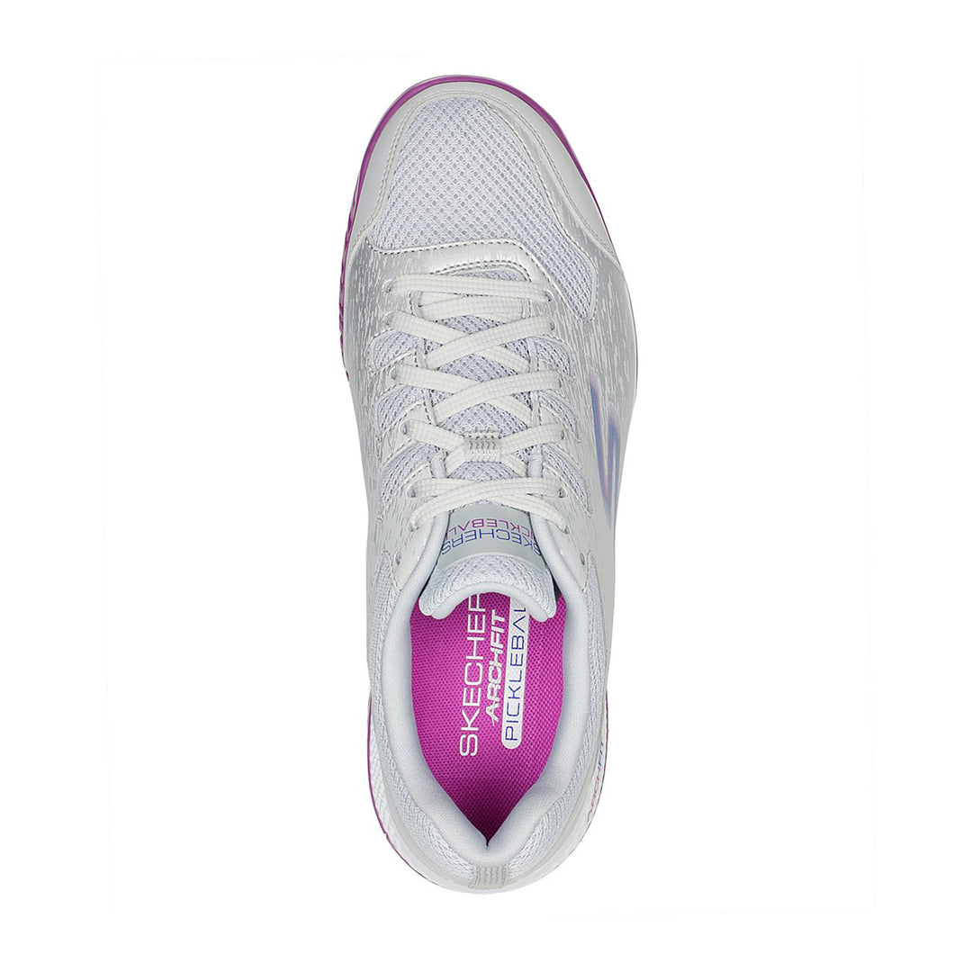 Skechers Viper Court- Pickleball Shoes (Gray/ Purple) - InstaSport