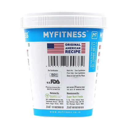 MYFITNESS Original Smooth Peanut Butter - InstaSport