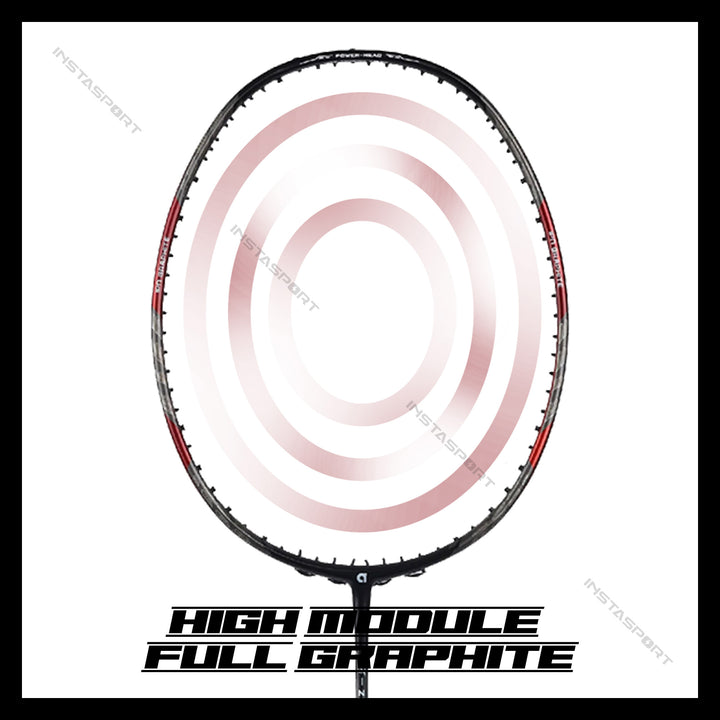 Apacs Z Ziggler Lite Badminton Racket (Red/Black) - InstaSport