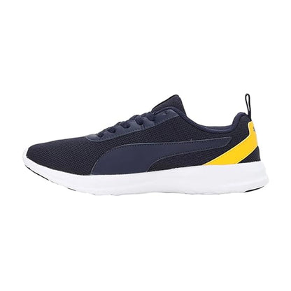Puma Zelus Men's Sneaker (Peacoat-Spectra Yellow-White) 39356202