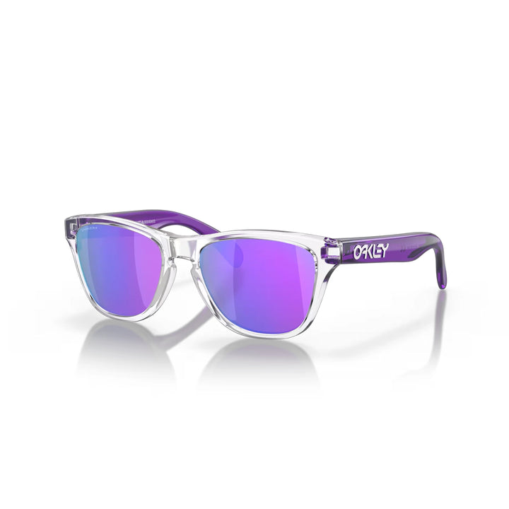 Oakley Frogskins XXS clear Prizm Violet Sunglass