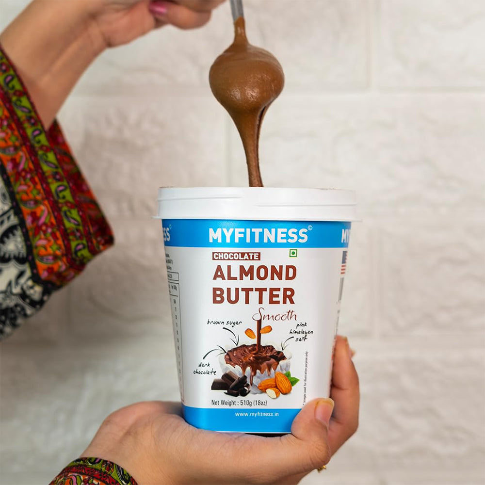 MYFITNESS Chocolate Almond Butter Smooth Peanut Butter - InstaSport