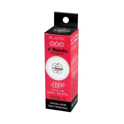 Nittaku 40+ Plastic Premium Table Tennis Ball