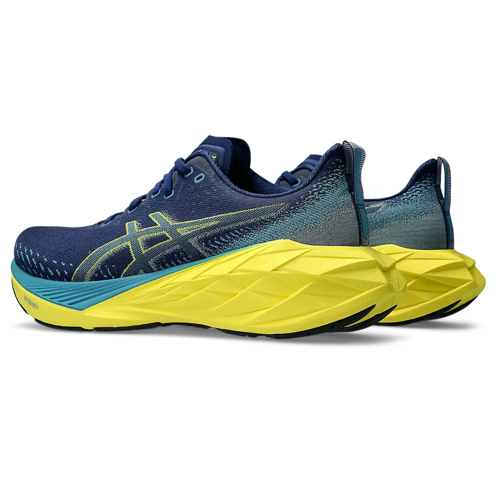 ASICS NOVABLAST 4 MEN'S (BLUE EXPANSE/ BLUE TEAL) RUNNING SHOES - InstaSport