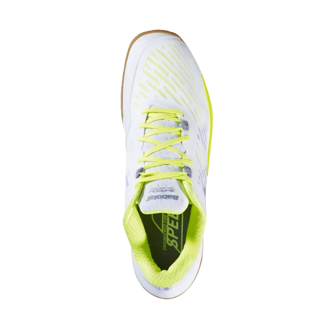 Babolat Shadow Tour 5 Badminton Shoes Men White / Lime