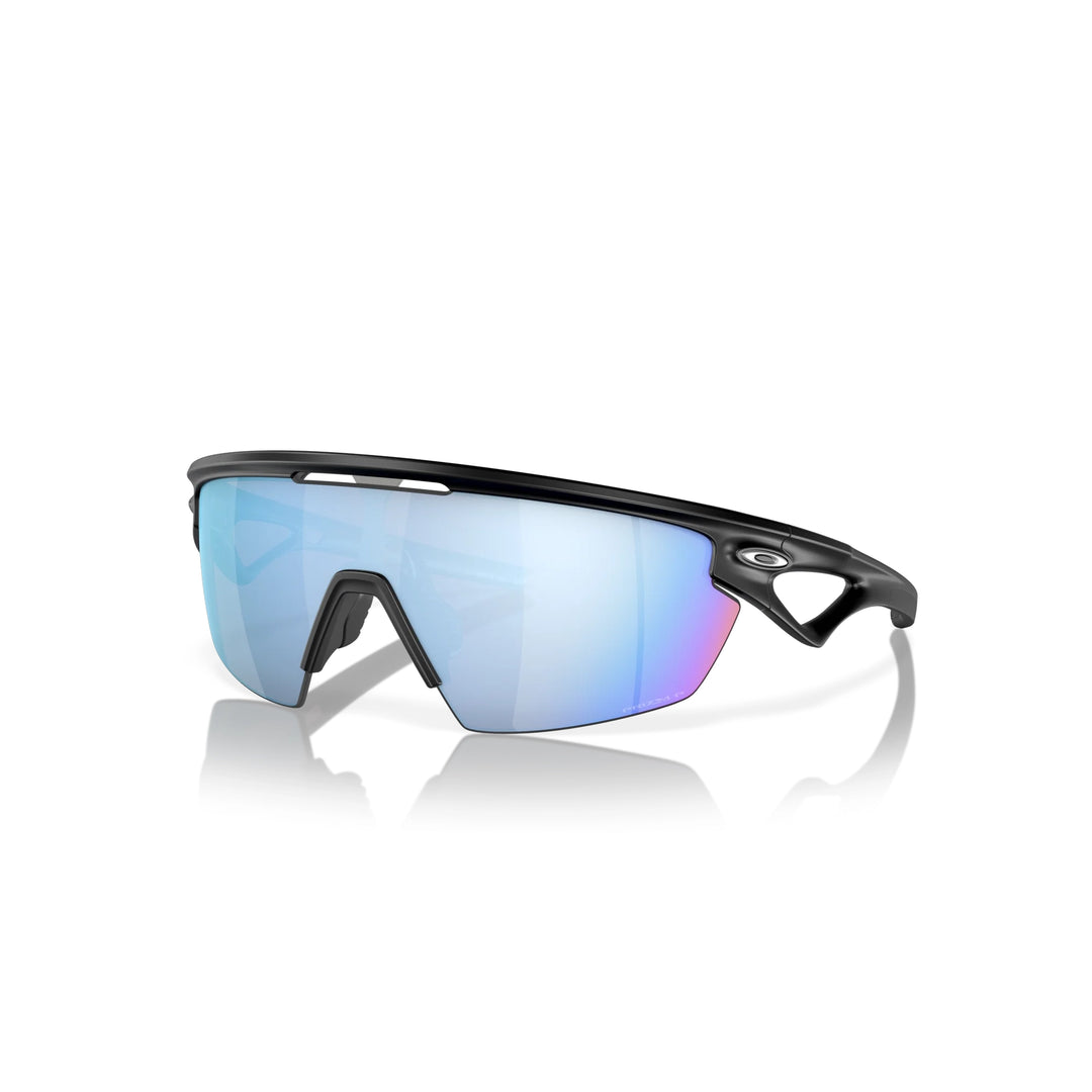 Oakley Sphaera Matte Black Prizm Deep Water Polarized Sunglass