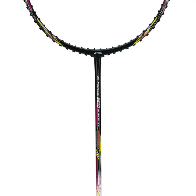 Li-Ning GForce 5800 Superlite Badminton Racket - Charcoal Olive/ White/ Lime - InstaSport